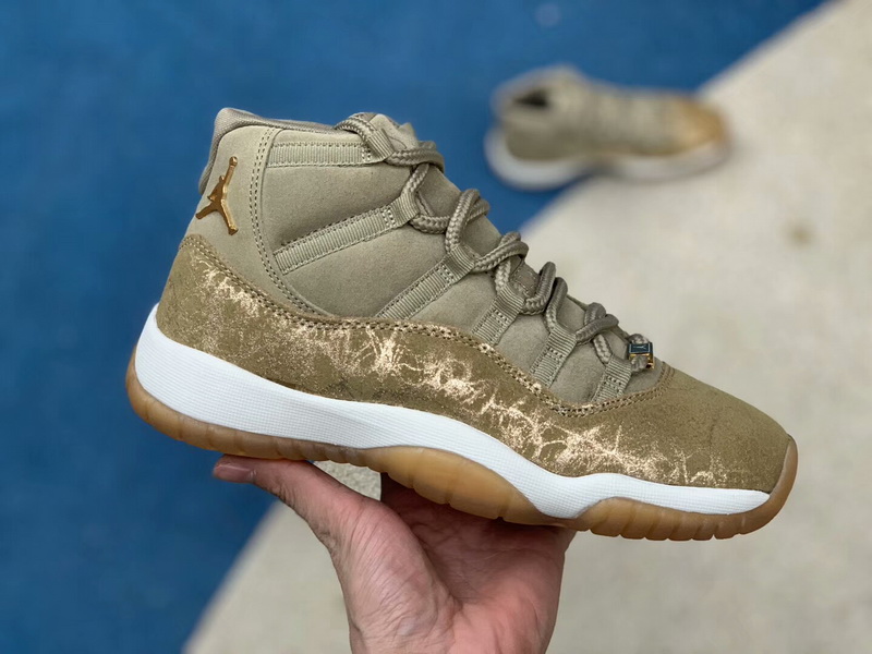 Authentic Air Jordan 11 Neutral Olive